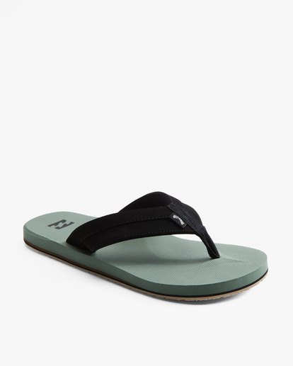 1 All Day Impact Slip-On Sandals Green MFOT1BAD Billabong