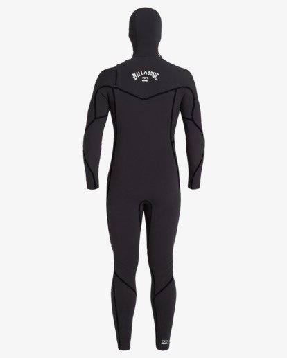 5 5/4 Furnace Hooded Wetsuit Black MWFU3BH5 Billabong
