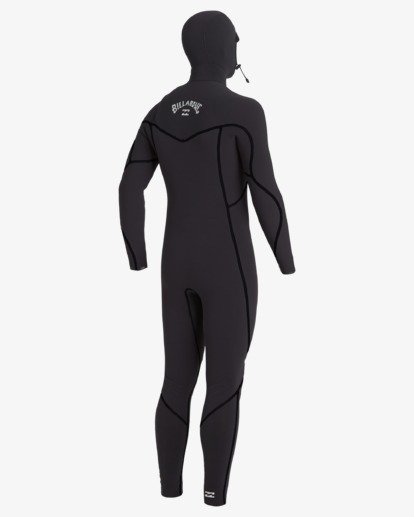 4 5/4 Furnace Hooded Wetsuit Black MWFU3BH5 Billabong