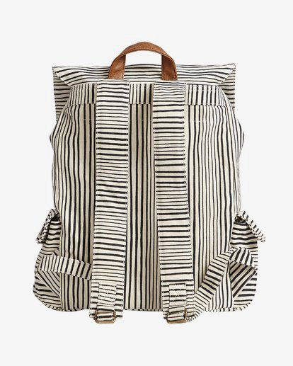 Billabong striped outlet backpack