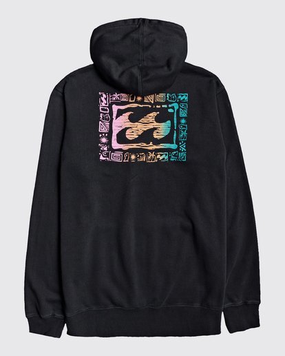 billabong crayon wave hoodie