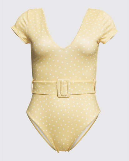 4 Salty Blonde Sundipped - Bañador Entero para Mujer Amarillo U3SW30BIF0 Billabong