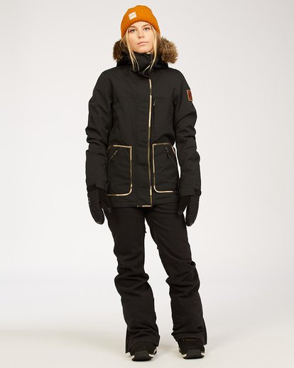 1 Into The Forest - Jacke für Frauen Schwarz U6JF25BIF0 Billabong