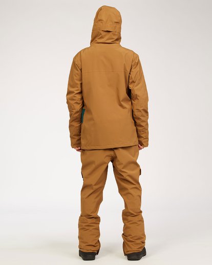 4 Adventure Division Collection Ascent Stx - Pantalones para nieve para Hombre Marron U6PM21BIF0 Billabong