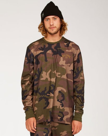 0 Operator Tech - Camiseta interior para Hombre Camo U6SM28BIF0 Billabong