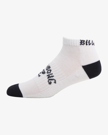 2 Boys Ankle Socks 5 Pack Grey UBBAA00105 Billabong