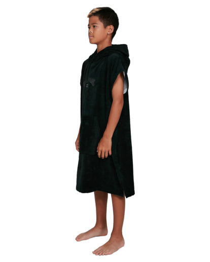 2 Boys Hooded Towel Black UBBAA00108 Billabong