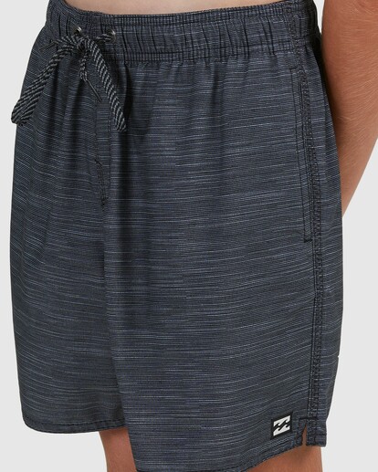 3 Boys 8-16 Sergio Layback Boardshorts 15" Black UBBBS00108 Billabong