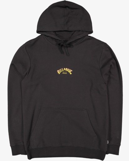 6 Boy's Core Arch Pullover Hoodie Black UBBFT00107 Billabong