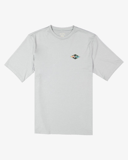5 Boys 8-16 Diamond Shoreline Rash Vest Grey UBBWR03001 Billabong