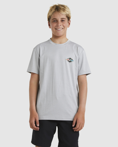 Boys 8-16 Diamond Shoreline Rash Vest | Billabong