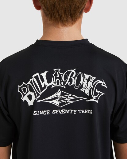 3 BOYS RANSOM LF SS Black UBBWR03003 Billabong