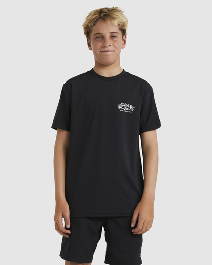 0 BOYS RANSOM LF SS Black UBBWR03003 Billabong