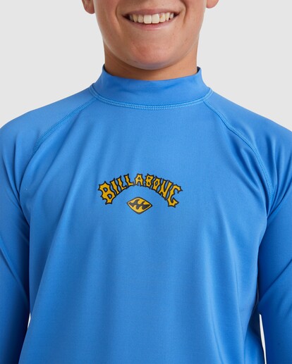 2 Boys 8-16 Straya Rash Vest Blue UBBWR03004 Billabong