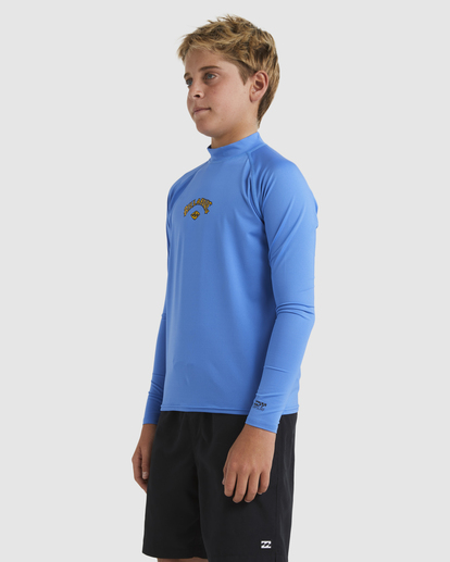 1 Boys 8-16 Straya Rash Vest Blue UBBWR03004 Billabong