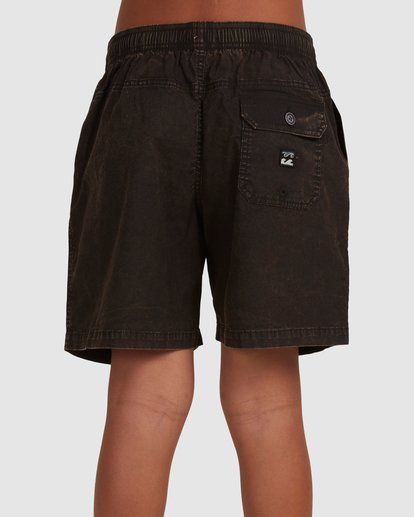 4 Boys 8-16 Mario 2.0 Shorts Black UBBWS00100 Billabong