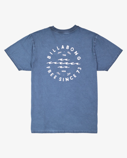 5 Big Wave Daz T-Shirt Blue UBBZT00183 Billabong