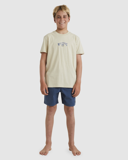 4 BOYS ARCH DAYS SS Beige UBBZT00190 Billabong