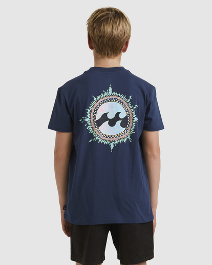 2 BOYS FLAME SS Blue UBBZT00200 Billabong
