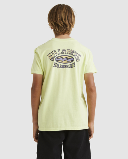 2 Boys 8-16 Vintage Arch T-Shirt Green UBBZT00205 Billabong