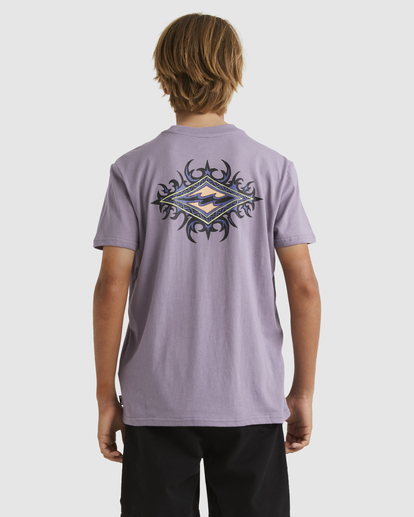 2 Boys 8-16 Tribe Core T-Shirt Purple UBBZT00206 Billabong