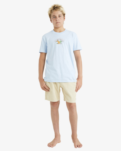 4 Boys 8-16 Kanga T-Shirt Blue UBBZT00228 Billabong