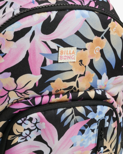 4 Girls 6-14 Peaceful Palms Roadie Junior Backpack Multicolor UBGBP00109 Billabong