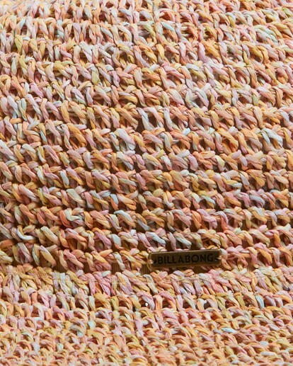 3 Girls 6-14 Rainbow Straw Hat Multicolor UBGHA00119 Billabong