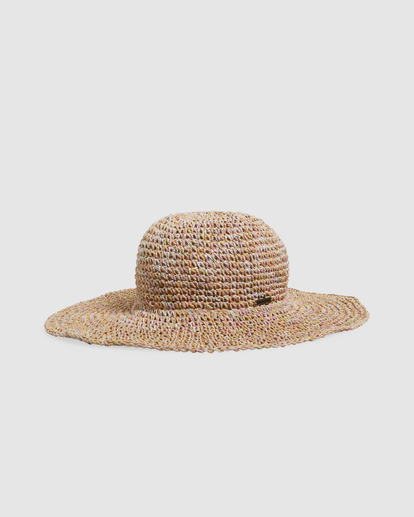 1 Girls 6-14 Rainbow Straw Hat Multicolor UBGHA00119 Billabong