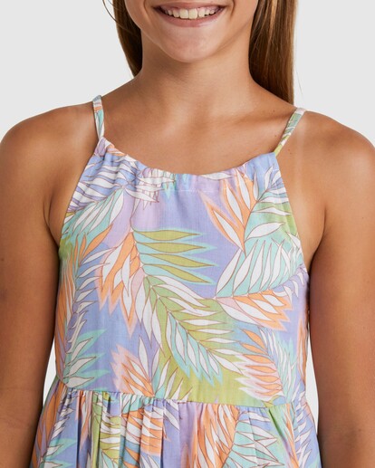 4 Girls 6-14 Tropical Dayz Dress Multicolor UBGWD00121 Billabong