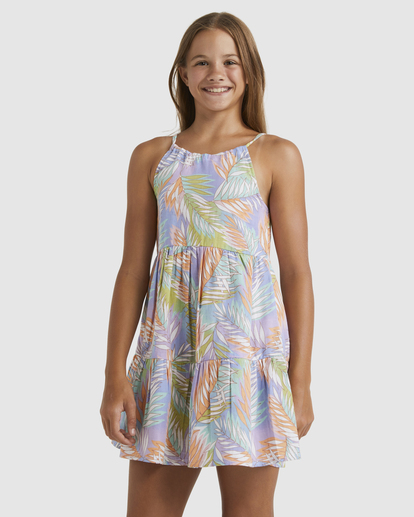 3 Girls 6-14 Tropical Dayz Dress Multicolor UBGWD00121 Billabong