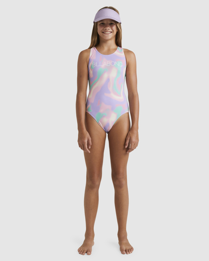 4 Girls 6-14 Soft Sun Daylight One Piece Multicolor UBGX100118 Billabong