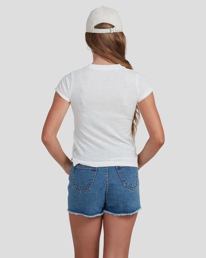 3 Girls 6-14 Sweeter Than You T-Shirt White UBGZT00102 Billabong