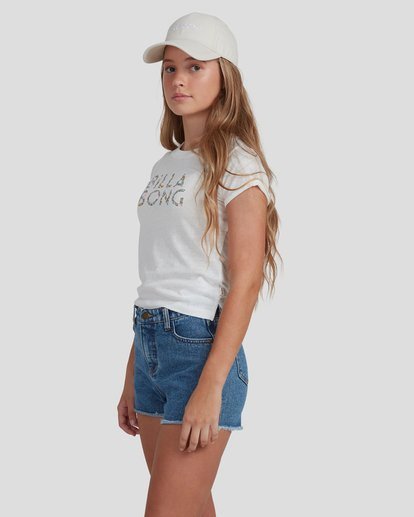2 Girls 6-14 Sweeter Than You T-Shirt White UBGZT00102 Billabong