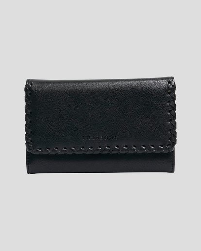 0 Stitch Up Tri-Fold Wallet Black UBJAA00147 Billabong