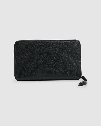 2 Hibiscus Travel Wallet Black UBJAA00334 Billabong