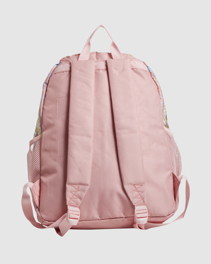 2 Feelin Peaceful Tiki Backpack Pink UBJBP00255 Billabong