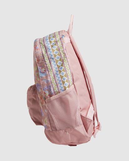 1 Feelin Peaceful Tiki Backpack Pink UBJBP00255 Billabong