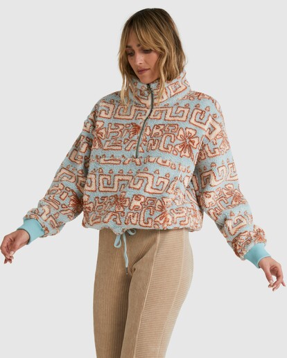 2 Tiki Sun Half Zip  UBJFT00190 Billabong