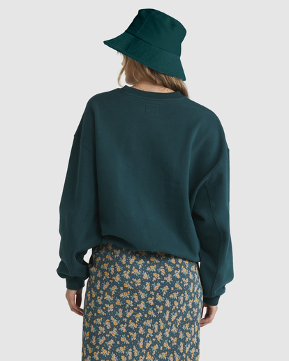 3 Tiki Vibes Kendall Sweatshirt Green UBJFT00194 Billabong