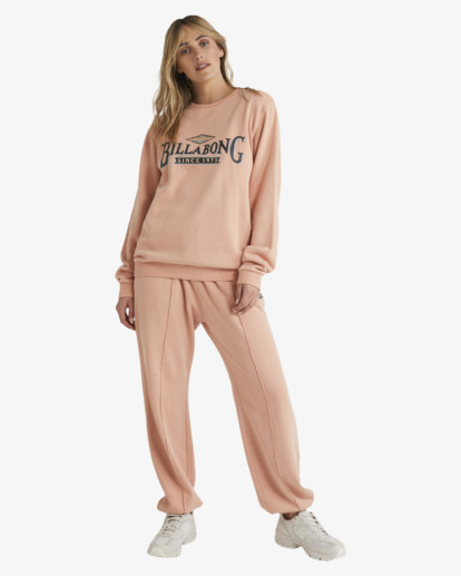 5 Surfed Out Fleece Crew Orange UBJFT00207 Billabong