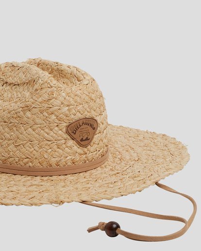 3 Wave Chaser Straw Hat White UBJHA00130 Billabong