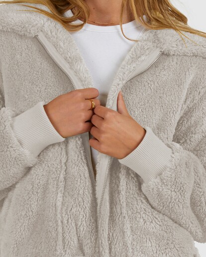 3 Always Cozy Jacket Beige UBJJK00101 Billabong