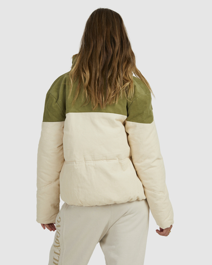 Lakeside Cord Puffer Jacket | Billabong