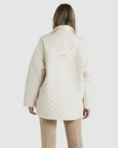 3 Lets Go Shacket Beige UBJJK00133 Billabong