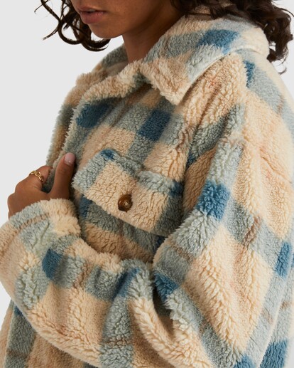 3 Check Mate Jacket Blue UBJJK00136 Billabong