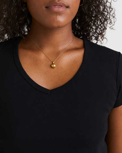 4 Baby Vee Tee Black UBJKT00116 Billabong