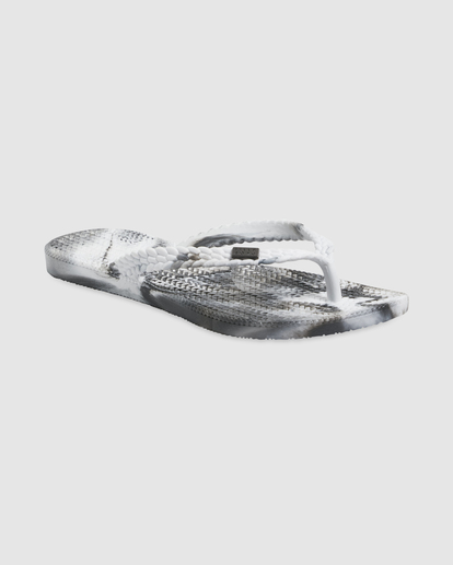 0 Summer Dazed Marble Thongs Black UBJL100030 Billabong