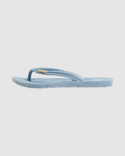 3 Kick Back Solid Thongs Blue UBJL100031 Billabong