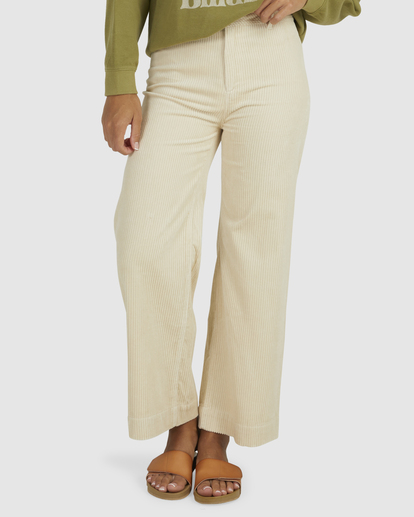 4 Candy Corduroy Pants Beige UBJNP00154 Billabong